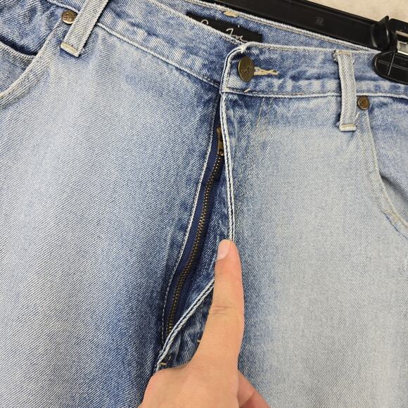 Vintage Sean John Jeans Mens 36x31 Blue Y2K Baggy Wide Skater Hip Hop Faded - Picture 4 of 16